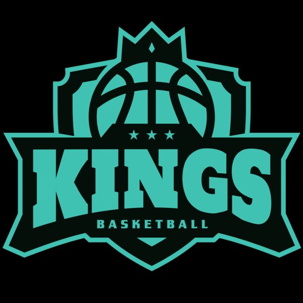 Kings Basketball Logo Template Miniatura