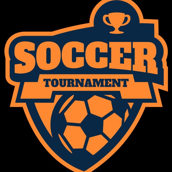 Soccer Tournament league logo template Miniatura