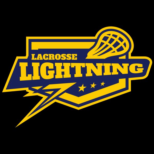 Lightning Lacrosse Logo Template Miniatura