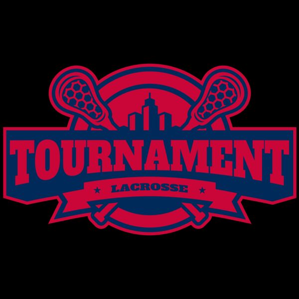 Tournament Lacrosse Logo Template Miniatura