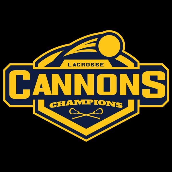 Cannons Champions Lacrosse Logo Template Miniatura