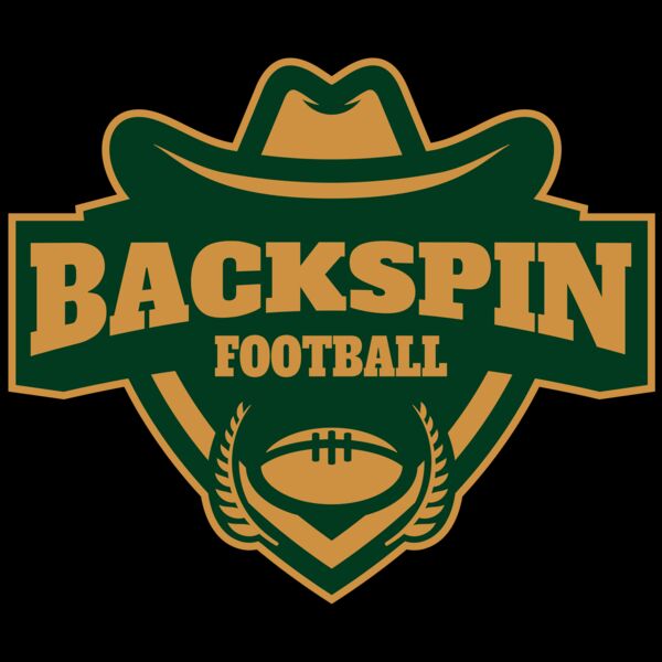 Backspin Football logo template Miniatura