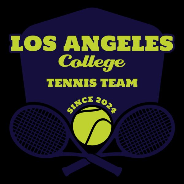 Tennis Team Los Angeles College 01 Miniatura