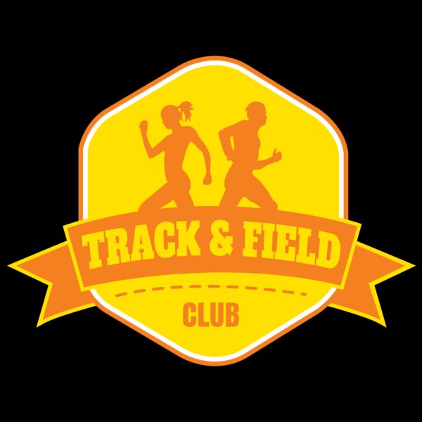 Track & Field Team Logo 05 Miniatura