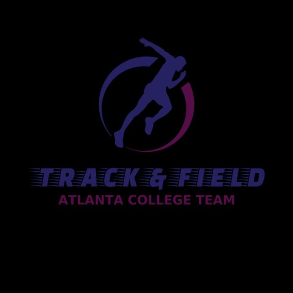 Track & Field Team Logo 15 Miniatura