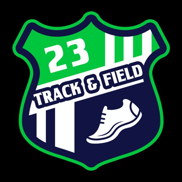 Track & Field Team Logo 18 Miniatura