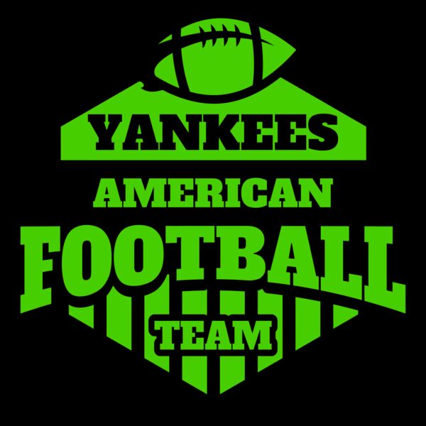 American Football logo 25 Miniatura
