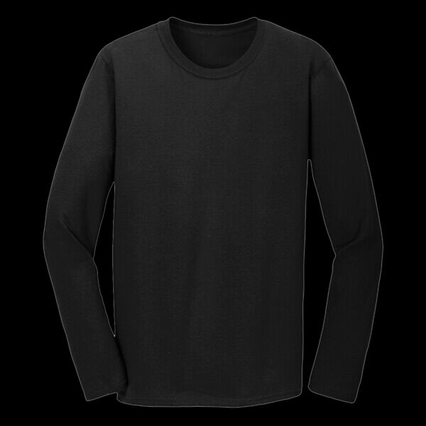 Playera Caballero: Manga Larga Algodón Miniatura