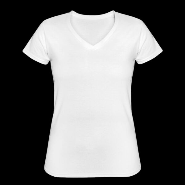 Playera Dama: Algodón Peinado Cuello V Miniatura