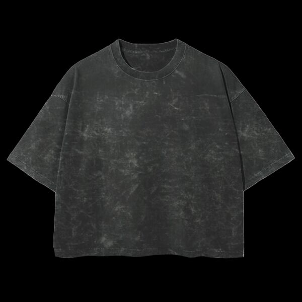 Playera Boxy Fit Mineral Wash 265 grs 🔥 NEW PRODUCT 🔥 Miniatura