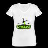 Playera Dama: Algodón Peinado Cuello V Miniatura